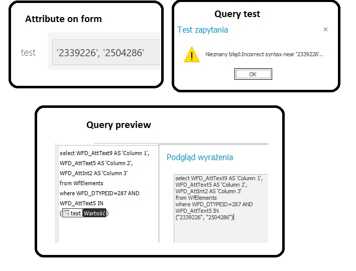 Why SQL Query Is Changing Single Quote To Double Quote 